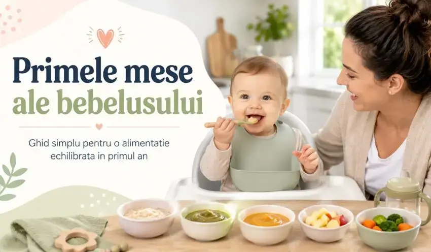 De ce are nevoie bebelușul tău de fier în alimentație