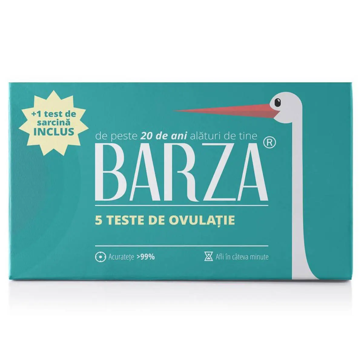 Cum să folosești corect pachetul BARZA Strip: test de ovulație (5 buc.) și test de sarcină (1 buc.)